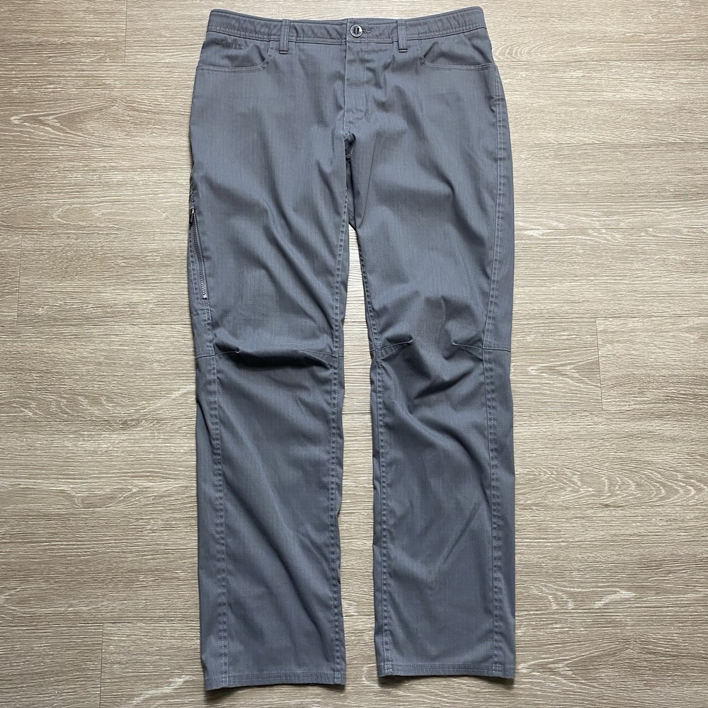 Under Armor Storm Ripstop Cargo Pants Men's 38x34 Gray Tactical Articulated Knee